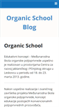 Mobile Screenshot of organicschool.rs